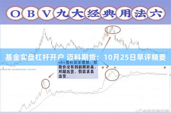 基金实盘杠杆开户 迈科期货：10月25日早评精要